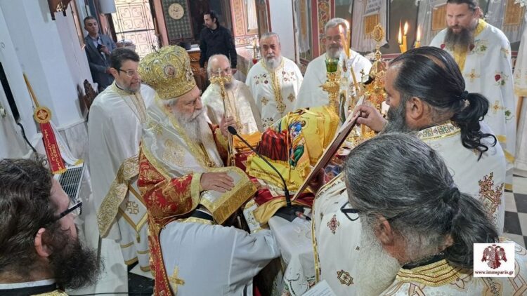 Λαμπρός εορτασμός του Αγίου Νείλου στον Άγιο Πέτρο Κυνουρίας