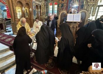 Το Τεσσαρακονθήμερο Μνημόσυνο της Μοναχής Κικιλίας στην Ι.Μ. Μαλεβής