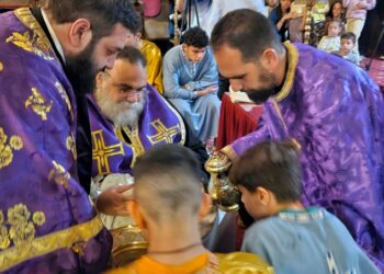 Το Μυστήριο του Αγίου Ευχελαίου και η Ακολουθία του Νιπτήρος στην Μητρόπολη Ταμασού