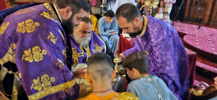 Το Μυστήριο του Αγίου Ευχελαίου και η Ακολουθία του Νιπτήρος στην Μητρόπολη Ταμασού