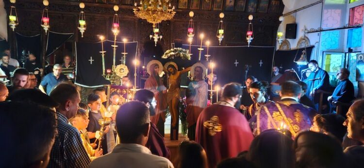 Η ακολουθία των Αγίων και Αχράντων Παθών στην Ι. Μ. Ταμασού