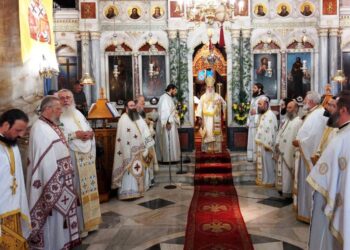 Μέ λαμπρότητα καί μεγαλοπρέπεια ἑορτάσθηκαν τά Ὀνομαστήρια τοῦ Μητρ. Σάμου καί Ἰκαρίας