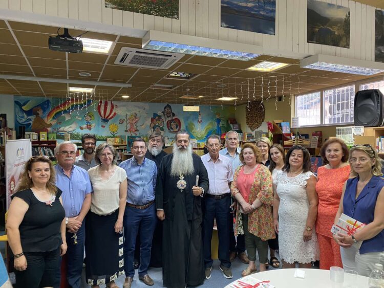 Ο Φθιώτιδος Συμεών Πρόεδρος στην «Αιάντειο» Δημόσια Βιβλιοθήκη Αταλάντης