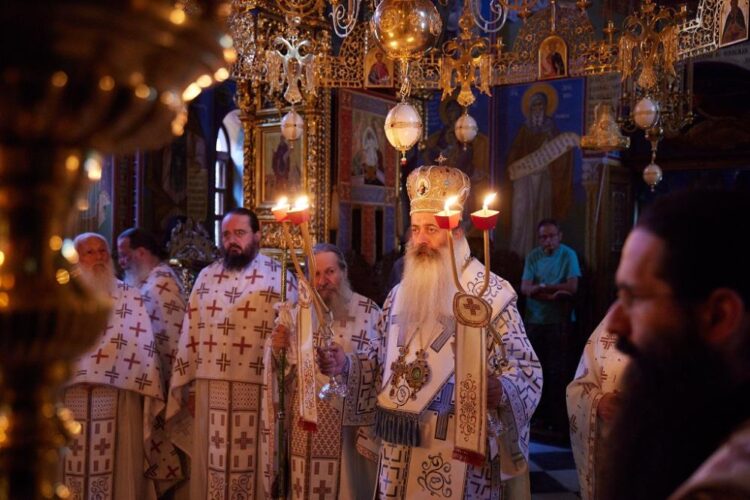 Ο Φθιώτιδος Συμεών στην Ιερά Μονή Σίμωνος Πέτρας Αγ. Όρους