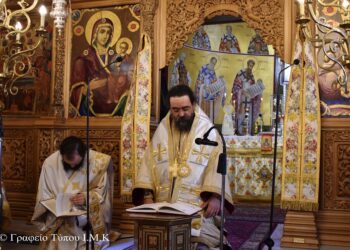 Ἡ Κυριακὴ τῆς Πεντηκοστῆς στὸν Ἱερό Μητροπολιτικὸ Ναὸ Καστοριᾶς