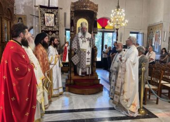 Πανηγυρικά Εορτάστηκε Ο Άγιος Νεομάρτυρας Γεώργιος Ο Τυρναβίτης