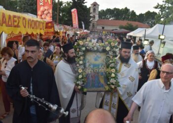 Ἡ Ἑορτὴ τῆς Ἀναλήψεως τοῦ Κυρίου στὸ Δισπηλιὸ Καστοριᾶς