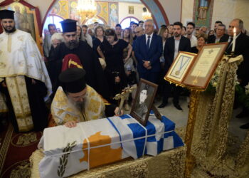 Πατρῶν Χρυσόστομος: «Καλῶς ἦλθες στόν τόπο σου, Ἣρωα καί σταυραητέ τῆς Κύπρου καί τῆς Ἑλλάδος».