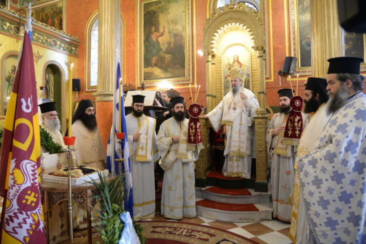 Ἡ Ἱερά Μητρόπολις Πατρῶν ἐτίμησε τόν Ἣρωα Ὀδυσσέα Ἀνδροῦτσο