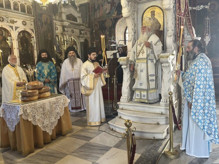 Ευχαριστήρια Θεία Λειτουργία για την 16η Επέτειο Χειροτονίας του Μητρ. Θηβών και Λεβαδείας