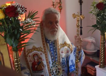 Η μνήμη του Αγίου Ιερομάρτυρος Δωροθέου τιμήθηκε  στο Καλό Λιβάδι Μυκόνου