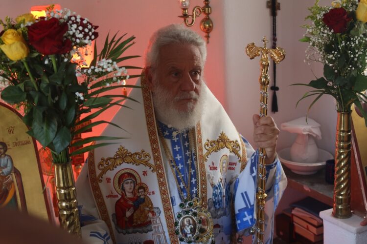 Η μνήμη του Αγίου Ιερομάρτυρος Δωροθέου τιμήθηκε στο Καλό Λιβάδι Μυκόνου