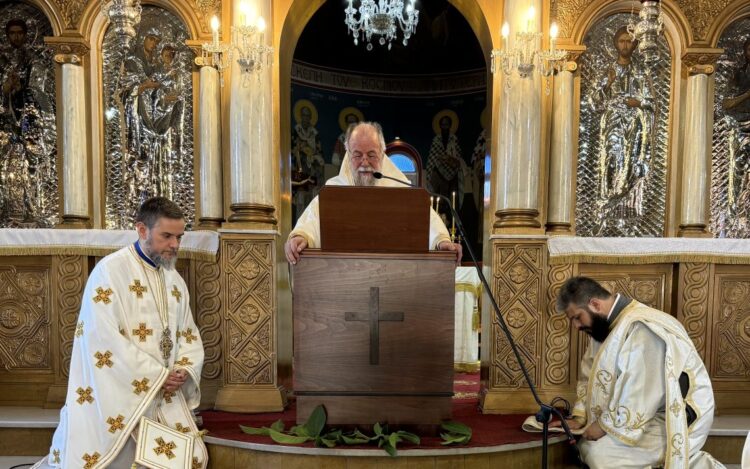 Κυριακή της Πεντηκοστής στον Καθεδρικό Ναό του Αγίου Ελευθερίου Ελευθερουπόλεως