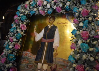 Η εορτή τού αγίου Αγαθαγγέλου τού εκ Φλωρίνης στην Ιερά Μητρόπολη Φλωρίνης, Πρεσπών και Εορδαίας