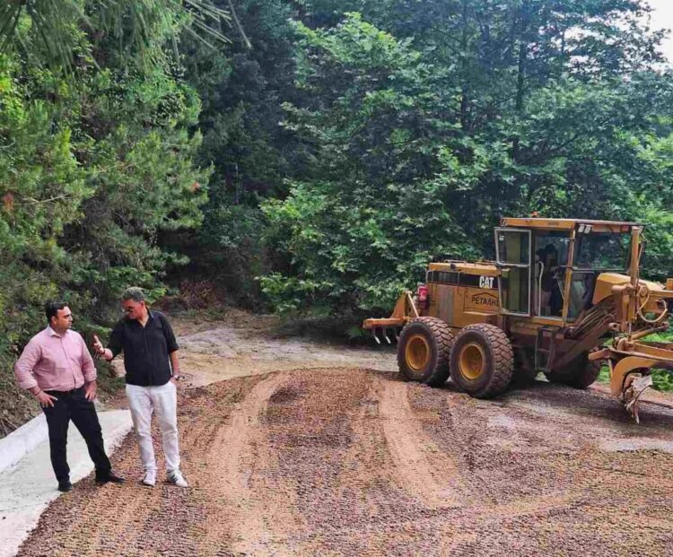 Ολοκληρώνεται σύντομα η ασφαλτόστρωση του δρόμου προς την Ιερά Μονή Αγίων Αναργύρων Πάρνωνα