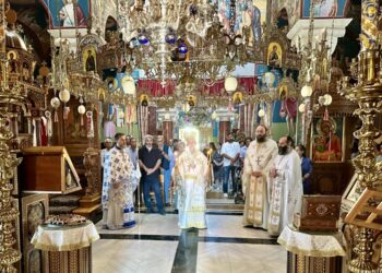 Κυριακή της Σαμαρείτιδος στην Ιερά Μονή Αγίου Παντελεήμονος Χρυσοκάστρου