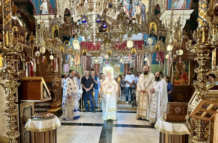 Κυριακή της Σαμαρείτιδος στην Ιερά Μονή Αγίου Παντελεήμονος Χρυσοκάστρου