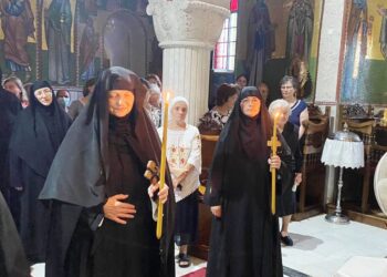 Κουρές νέων Μοναχών στην κάτω Μονή Ξενιάς