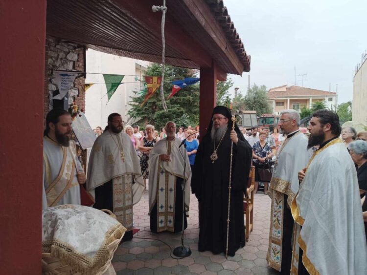 O Eσπερινός της Δεσποτικής εορτής της Αναλήψεως στον Τύρναβο