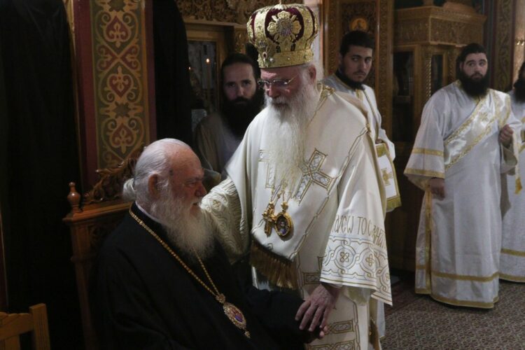 Ο Αρχιεπίσκοπος στο Ιερό Προσκύνημα Αναστάσεως Χριστού Σπάτων