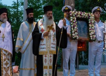 Φθιώτιδος Συμεών: «Η σημερινή εορτή είναι η ουρανοποίηση της γης»