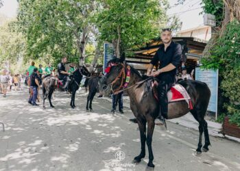 Ο Αγιασμός των αλόγων στα Καλά Νερά