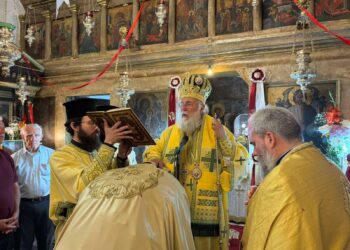 Τοποθέτηση νέου Εφημερίου στον ιερό ναό της Υπεραγίας Θεοτόκου Οδηγητρίας Βιρού