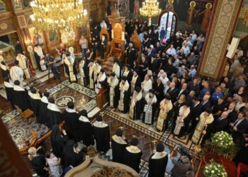 Φωτορεπορτάζ από την εξόδιο Ακολουθία του μακαριστού Μητροπολίτη πρώην Κίτρους κυρού Αγαθονίκου