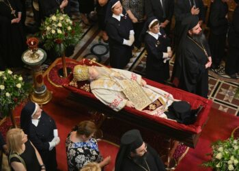 Φωτορεπορτάζ από την εξόδιο Ακολουθία του μακαριστού Μητροπολίτη πρώην Κίτρους κυρού Αγαθονίκου