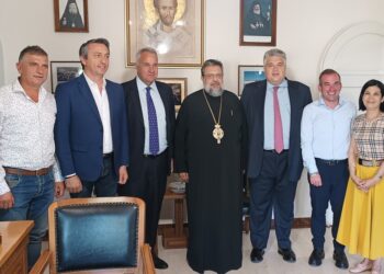 Στον Μητροπολίτη Μεσσηνίας ο Υπουργός Επικρατείας Μάκης Βορίδης