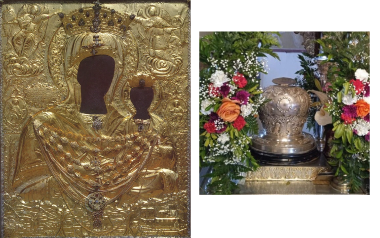 H Mεσσηνία υποδέχεται την Παναγία Μυρτιδιώτισσα και την Κάρα του Οσίου Θεοδώρου του εκ Κορώνης