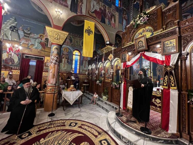 Ομιλία του Ηγουμένου της Μονής Βαρλαάμ π. Βενεδίκτου στη Γιάννουλη