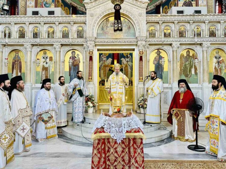 Τα ονομαστήρια του Μητροπολίτου Λαρίσης και Τυρνάβου Ιερωνύμου