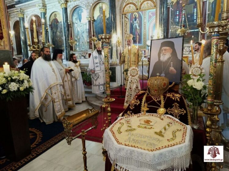 Εξάμηνο μνημόσυνο Μητροπολίτη Μαντινείας και Κυνουρίας κυρού Αλεξάνδρου