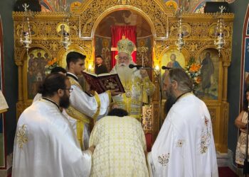Η εορτή των Αγίων Αποστόλων στην Αγριά – Χειροθεσία Πνευματικού