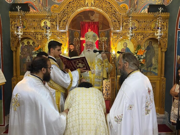 Η εορτή των Αγίων Αποστόλων στην Αγριά – Χειροθεσία Πνευματικού