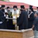 Θεμελίωση νέας πτέρυγας στην Ιερά Μονή της Υπεραγίας Θεοτόκου της Μεσίτριας και του Αγίου Νικολάου Αύρας