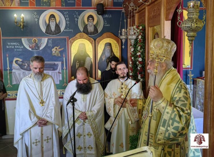 Χειροθεσία Πνευματικού από τον Μητροπολίτη Σπάρτης