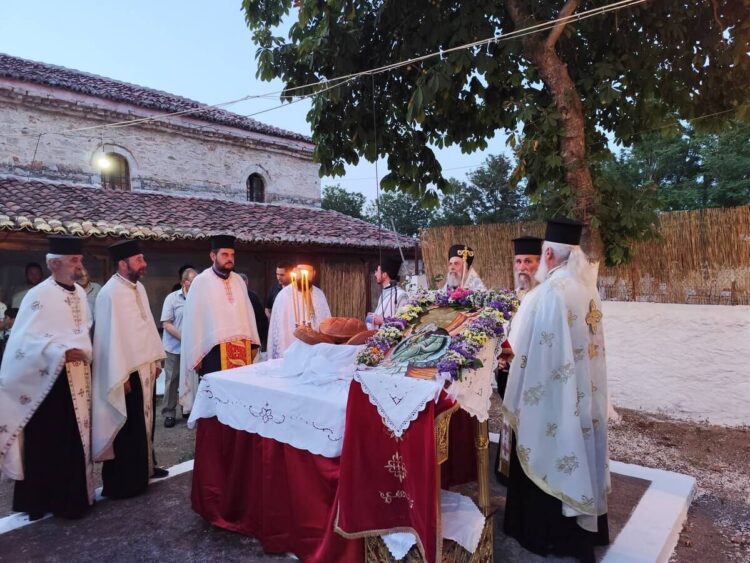 Ο Εσπερινός του Προφήτου Ηλιού στην Ι.Μ. Θεσσαλιώτιδος