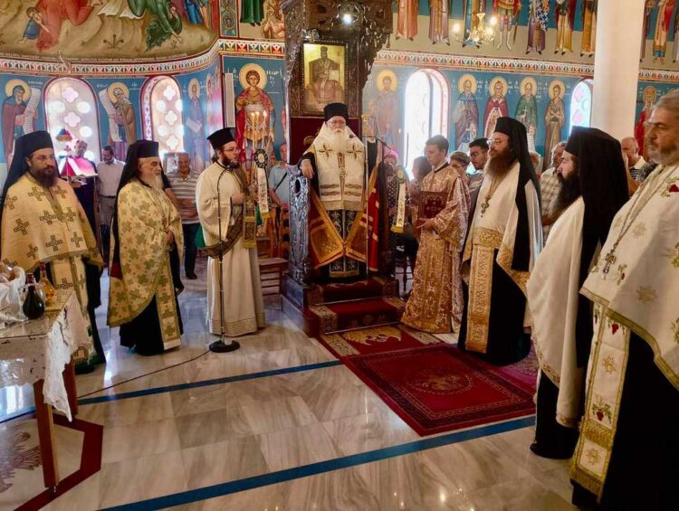 Πανηγύρισε η Μονή του   Οσίου Σεραφείμ του Σάρωφ στην Πορταριά