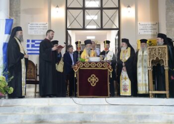 Λαμπρά τά Ἐγκαίνια τοῦ Δημοτικοῦ Σχολείου- Μουσείου στοῦ Λουκᾶ Τριπόλεως