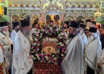 Η πανήγυρη του Ιερού Παρεκκλησίου  της Παναγίας Βλαχέρνας στη Λεπενού