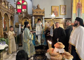 Εσπερινός της Αγίας Κυριακής στην Κέρκυρα