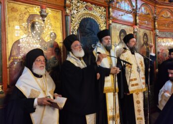 Εξόδιος ακολουθία του αειμνήστου Καθηγητού του Α.Π.Θ. Ιωάννου Μπάκα