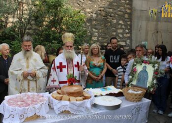 Ο Μητροπολίτης Άρτης στην πανηγυρίζουσα ενορία Ματσουκίου