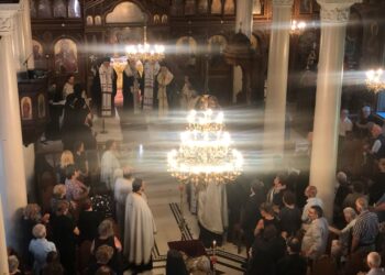 ΕΤΕΛΕΣΘΗ Η ΕΞΟΔΙΟΣ ΑΚΟΛΟΥΘΙΑ ΤΟΥ ΙΕΡΟΚΗΡΥΚΟΣ ΑΡΧΙΜΑΝΔΡΙΤΟΥ ΕΙΡΗΝΑΙΟΥ ΓΕΩΡΓΙΑΔΗ