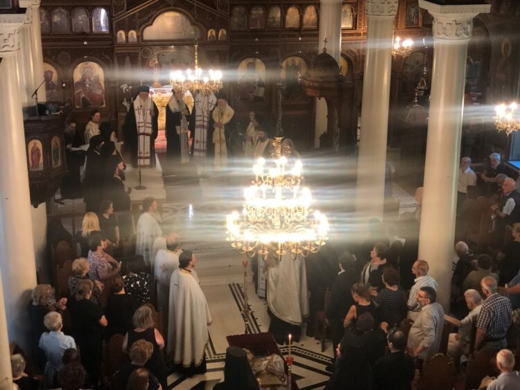 ΕΤΕΛΕΣΘΗ Η ΕΞΟΔΙΟΣ ΑΚΟΛΟΥΘΙΑ ΤΟΥ ΙΕΡΟΚΗΡΥΚΟΣ ΑΡΧΙΜΑΝΔΡΙΤΟΥ ΕΙΡΗΝΑΙΟΥ ΓΕΩΡΓΙΑΔΗ