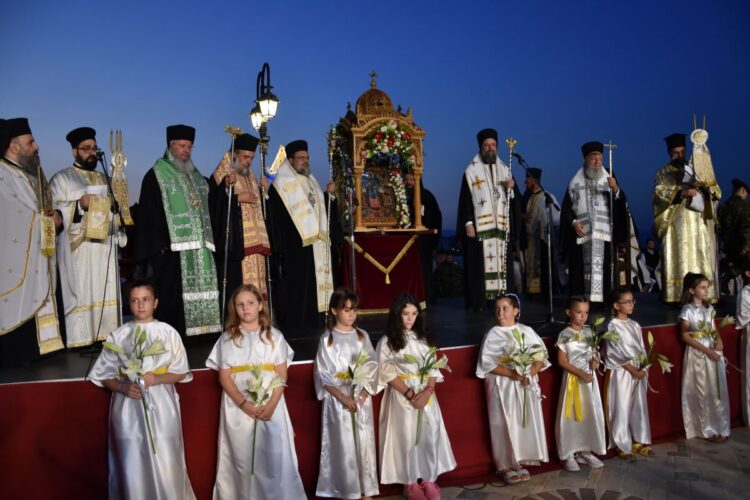 ΛΑΜΠΡΟΣ ΕΟΡΤΑΣΜΟΣ ΤΗΣ ΠΟΛΙΟΥΧΟΥ ΧΑΛΚΙΔΟΣ ΑΓΙΑΣ ΠΑΡΑΣΚΕΥΗΣ