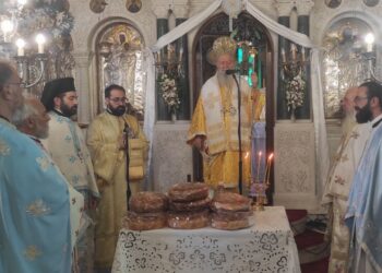 Η ΣΥΝΑΞΗ ΤΩΝ ΑΓΙΩΝ 12 ΑΠΟΣΤΟΛΩΝ ΚΑΙ Η ΜΝΗΜΗ ΤΩΝ ΑΓΙΩΝ ΑΝΑΡΓΥΡΩΝ ΣΤΗΝ Ι.Μ. ΧΑΛΚΙΔΟΣ