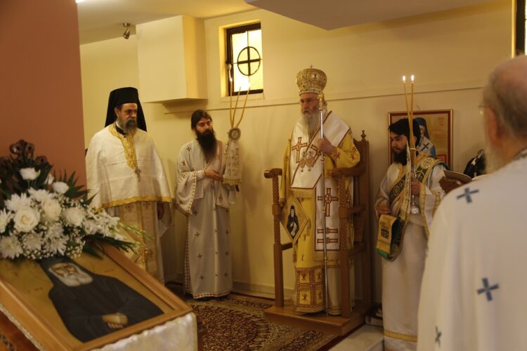 Ἡ ἑορτὴ τοῦ ἁγίου Παϊσίου τοῦ Ἁγιορείτου, στὸ Ἱερὸ Παρεκκλήσιό του, στὴν Ναύπακτο